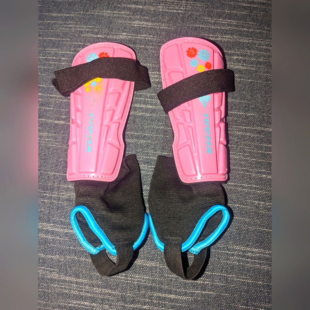 Girls size Small soccer shin guards